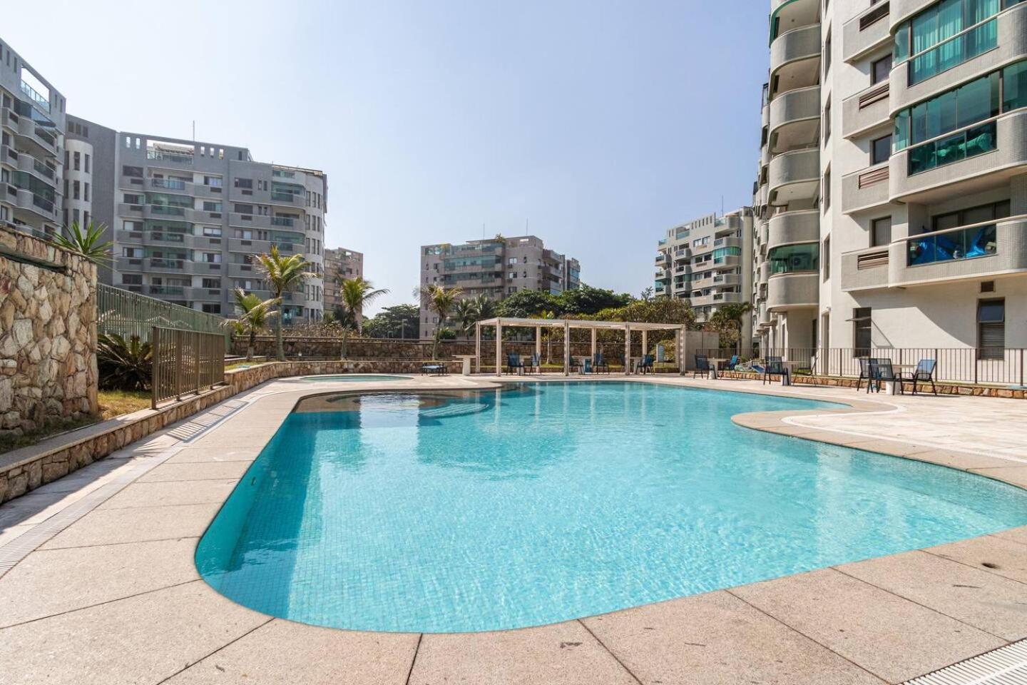 Rio De Janeiro Apartamento Frente Mar Na Barra Екстериор снимка